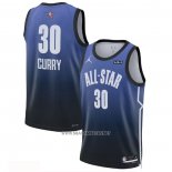 Camiseta All Star 2023 Golden State Warriors Stephen Curry NO 30 Azul