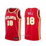 Camiseta Atlanta Hawks Solomon Hill NO 18 Icon 2020-21 Rojo
