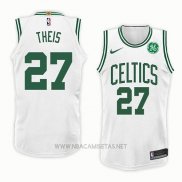 Camiseta Boston Celtics Daniel Theis NO 27 Association 2018 Blanco