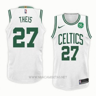 Camiseta Boston Celtics Daniel Theis NO 27 Association 2018 Blanco