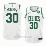 Camiseta Boston Celtics Guerschon Yabusele NO 30 Association 2018 Blanco