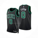 Camiseta Boston Celtics Jayson Tatum NO 0 Statement 2025-26 Negro
