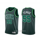Camiseta Boston Celtics Jeff Teague NO 55 Earned 2020-21 Verde