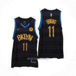 Camiseta Brooklyn Nets Kyrie Irving NO 11 Fashion Royalty Negro