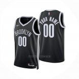 Camiseta Brooklyn Nets Personalizada Icon 2024-25 Negro