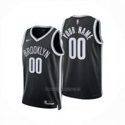 Camiseta Brooklyn Nets Personalizada Icon 2024-25 Negro