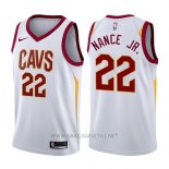 Camiseta Cleveland Cavaliers Larry Nance Jr. NO 22 Association 2017-18 Blanco