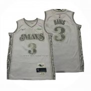 Camiseta Dallas Mavericks Anthony Davis NO 3 Ciudad 2024-25 Blanco