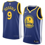 Camiseta Golden State Warriors Andre Iguodala NO 9 Icon 2018 Azul