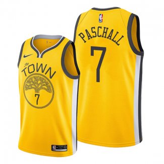 Camiseta Golden State Warriors Eric Paschall NO 7 Earned 2019-20 Amarillo