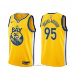 Camiseta Golden State Warriors Juan Toscano-Anderson NO 95 Statement Oro