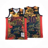 Camiseta Golden State Warriors Stephen Curry NO 30 Mitchell & Ness 2009-10 Rojo