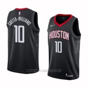 Camiseta Houston Rockets Michael Carter-williams NO 10 Statement 2018 Negro