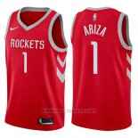 Camiseta Houston Rockets Trevor Ariza NO 1 Swingman 2017-18 Rojo