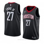 Camiseta Houston Rocketst James Ennis III NO 27 Statement 2018 Negro