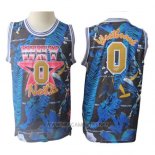 Camiseta Jordan Why Not Russell Westbrook NO 0 All Star Azul