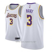 Camiseta Los Angeles Lakers Josh Hart NO 3 Association 2018-19 Blanco