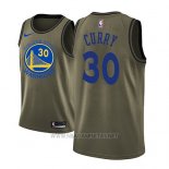 Camiseta Los Angeles Lakers Stephen Curry NO 30 Nike Verde