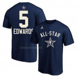 Camiseta Manga Corta All Star 2024 Anthony Edwards Azul