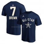 Camiseta Manga Corta All Star 2024 Jaylen Brown Azul