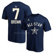 Camiseta Manga Corta All Star 2024 Jaylen Brown Azul