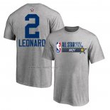 Camiseta Manga Corta All Star 2024 Kawhi Leonard Gris