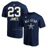 Camiseta Manga Corta All Star 2024 LeBron James Azul