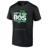 Camiseta Manga Corta Boston Celtics 2024 Eastern Conference Champions Layup Drill Negro