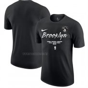 Camiseta Manga Corta Brooklyn Nets Negro