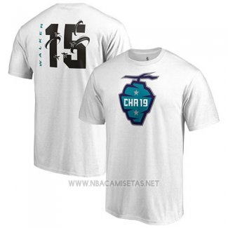 Camiseta Manga Corta Kemba Walker All Star 2019 Charlotte Hornets Blanco2