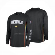 Camiseta Manga Larga Denver Nuggets 2025-26 Negro