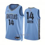 Camiseta Memphis Grizzlies Danny Green NO 14 Statement 2022-23 Azul