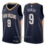 Camiseta New Orleans Pelicans Rajon Rondo NO 9 Icon 2017-18 Azul