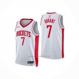 Camiseta Nino Houston Rockets Kevin Durant NO 7 Association 2025-26 Blanco