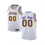 Camiseta Nino Los Angeles Lakers Personalizada Association 2018-19 Blanco