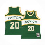 Camiseta Nino Seattle SuperSonics Gary Payton NO 20 Historic Retro Verde