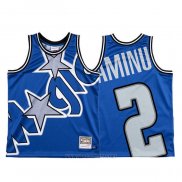 Camiseta Orlando Magic Al-Farouq Aminu NO 2 Mitchell & Ness Big Face Azul