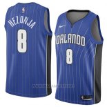 Camiseta Orlando Magic Mario Hezonja NO 8 Icon 2018 Azul