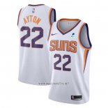 Camiseta Phoenix Suns Deandre Ayton NO 22 Association 2021 Blanco