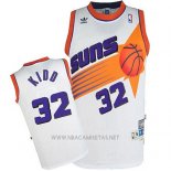 Camiseta Phoenix Suns Jason Kidd NO 32 Retro Blanco