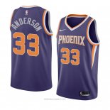 Camiseta Phoenix Suns Ryan Anderson NO 33 Icon 2018 Violeta