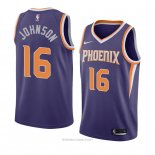 Camiseta Phoenix Suns Tyler Johnson NO 16 Icon 2018 Violeta