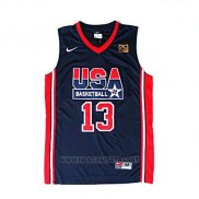 Camiseta USA 1992 Chris Mullin NO 13 Negro