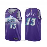 Camiseta Utah Jazz Tony Bradley NO 13 Classic Edition 2019-20 Violeta