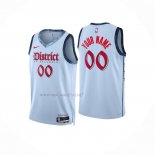 Camiseta Washington Wizards Personalizada Ciudad 2024-25 Azul