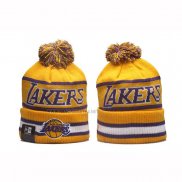 Gorro Beanie Los Angeles Lakers New Era Amarillo