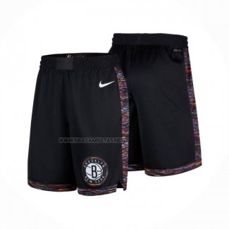 Pantalone Brooklyn Nets Ciudad 2025-26 Negro
