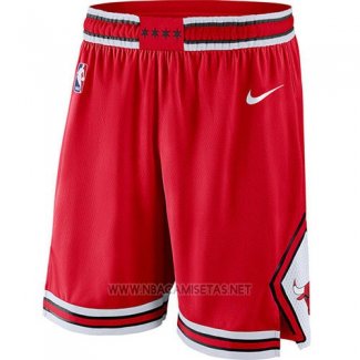 Pantalone Chicago Bulls 2017-18 Rojo