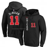 Sudaderas con Capucha Chicago Bulls Demar Derozan Ciudad 2023-24 Negro