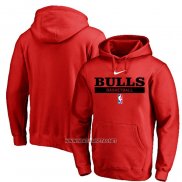 Sudaderas con Capucha Chicago Bulls Practice Performance 2022-23 Rojo